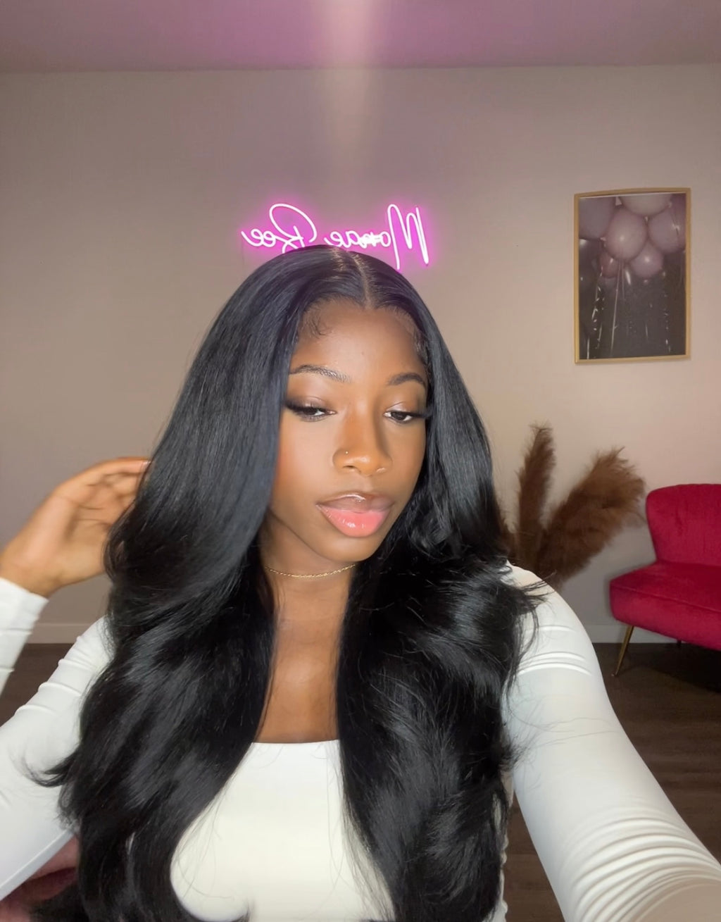 Sleek Layered Wig