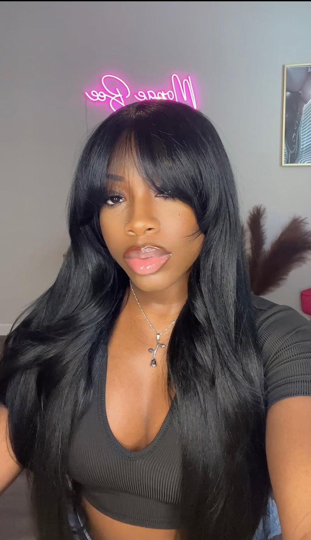 Layered Bangs Wig