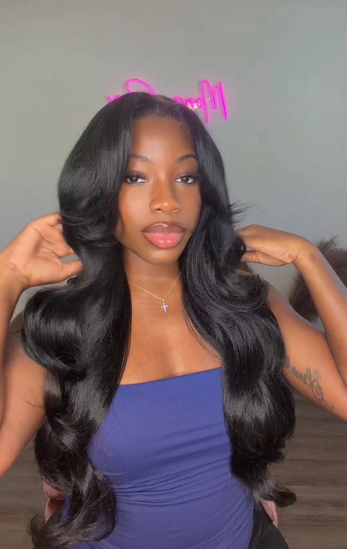 Natural wavy