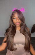 Layered Caramel Brown
